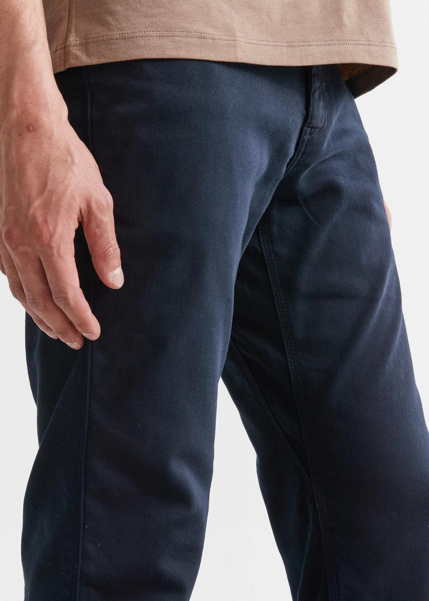 DU/ER Navy No Sweat Pant