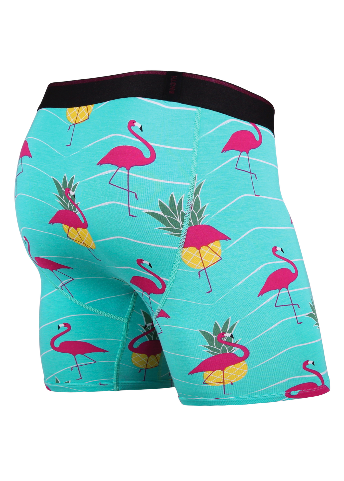 BN3TH Boxer Briefs with Flamingos and Pineapples
