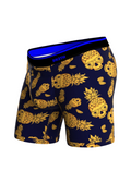 BN3TH Boxer Briefs with Pattern of Pineapples with Skull Faces