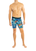Person wearing BN3TH Boxer Briefs with Pattern of Waves and Koi Fish