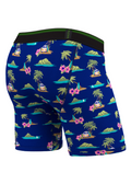 BN3TH Boxer Briefs with Pattern of Islands, Surfboards, Palm Trees and Volkswagen Vans